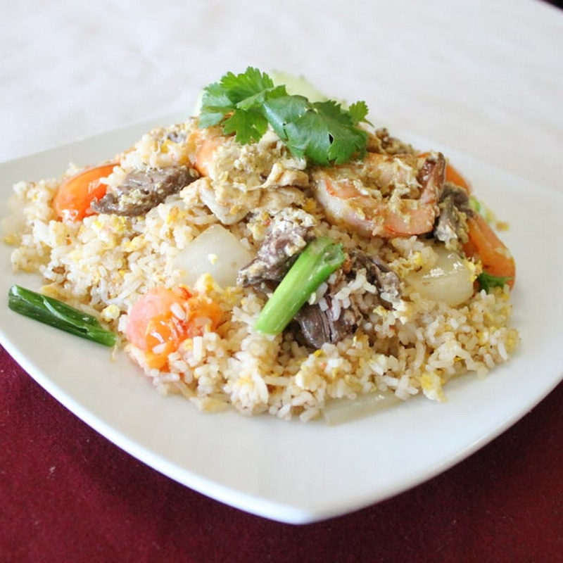 Fried Rice Combained Image Silk Thai Cuisine - Huntington Beach 19690 Beach Blvd., , Huntington ...